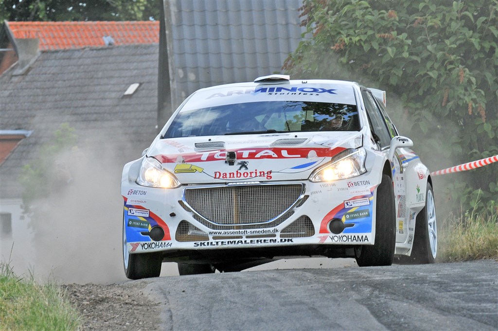 Christian Jensen og Freddy Pedersen
(Foto: Rallypics.dk)